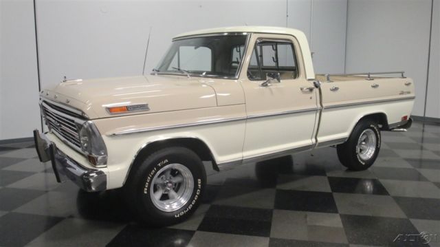 1968 Tan Ford F-100