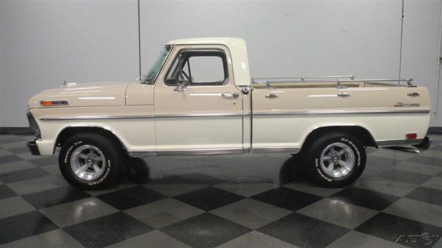 1968 Tan Ford F-100