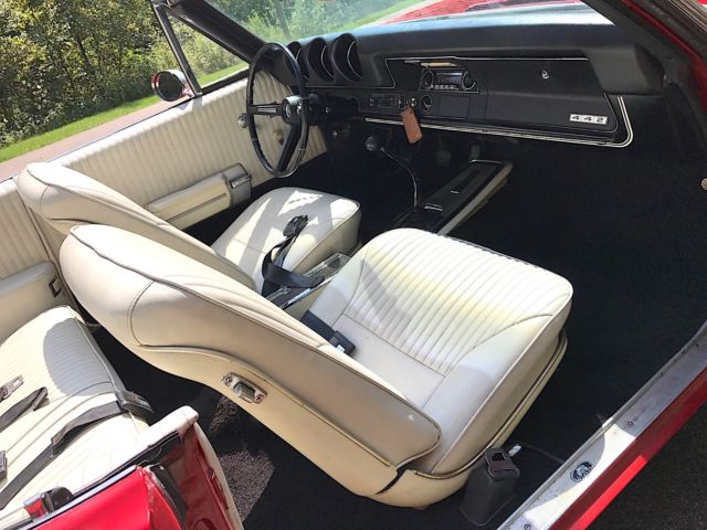 1968 SCARLET Oldsmobile 442 Convertible