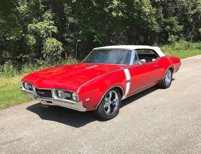 1968 SCARLET Oldsmobile 442 Convertible