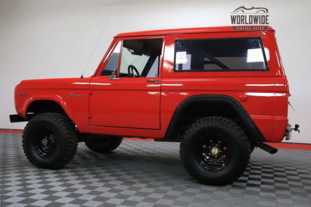 1968 Red Ford Bronco