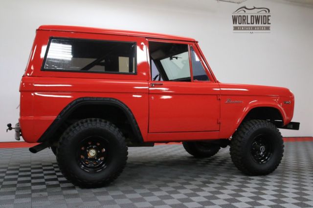 1968 Red Ford Bronco