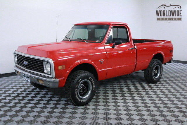 1968 Red Chevrolet TRUCK