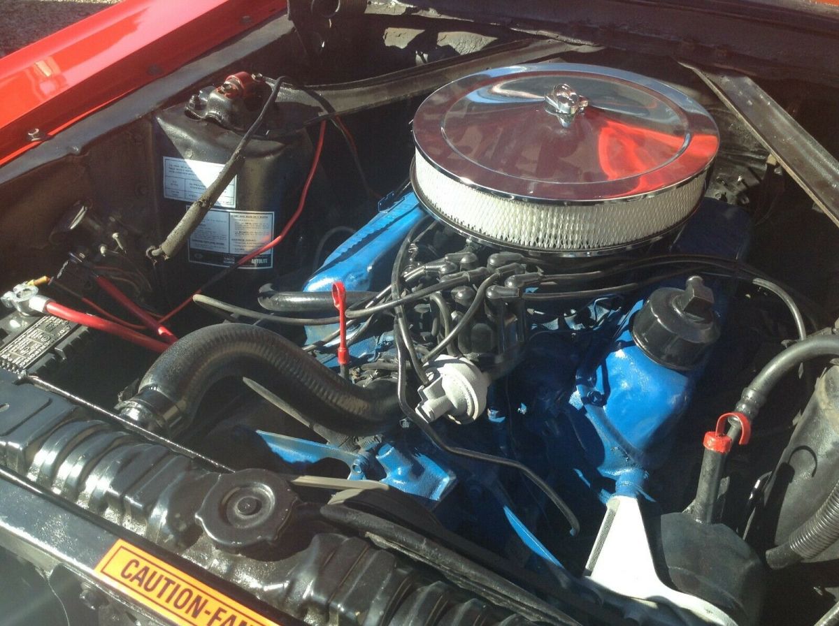 1968 Red Ford Mustang Coupe