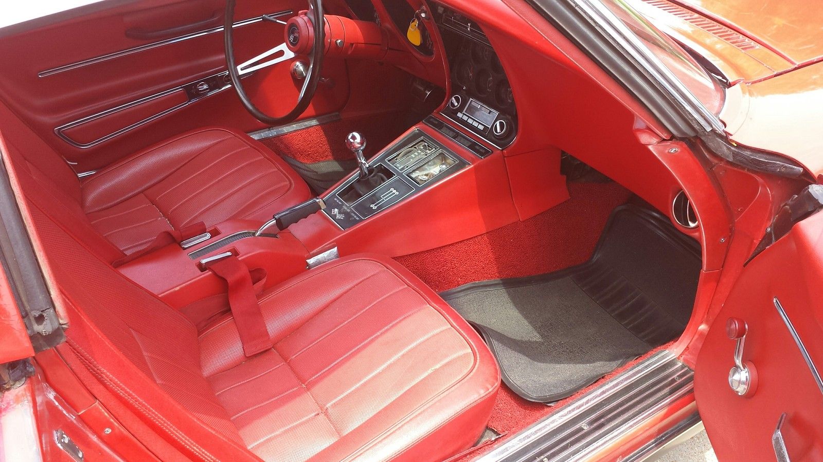 1968 Red Chevrolet Corvette Coupe