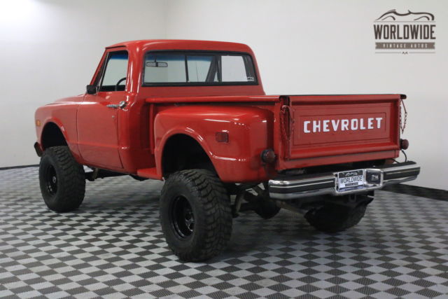 1968 Red Chevrolet PICKUP