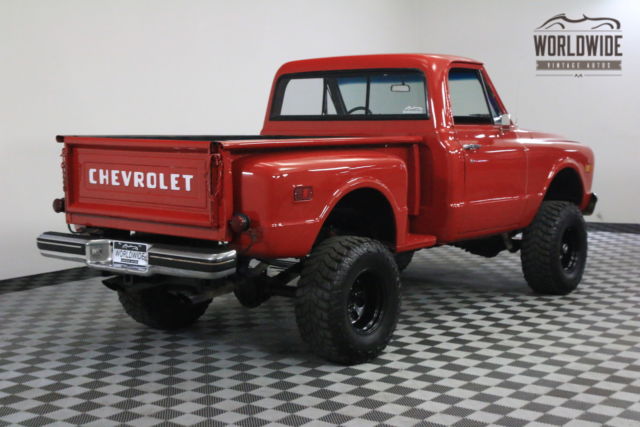 1968 Red Chevrolet PICKUP