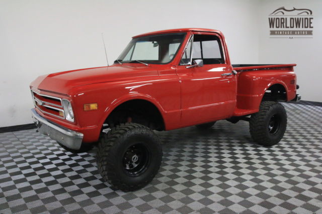 1968 Red Chevrolet PICKUP