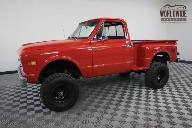 1968 Red Chevrolet PICKUP