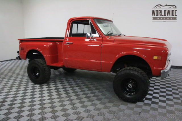 1968 Red Chevrolet PICKUP