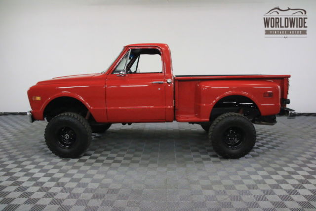 1968 Red Chevrolet PICKUP