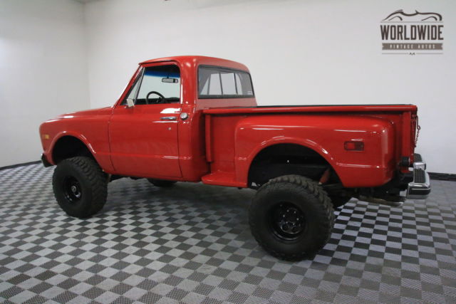 1968 Red Chevrolet PICKUP