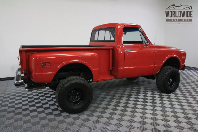 1968 Red Chevrolet PICKUP