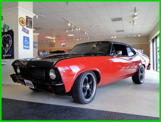 1968 Red Chevrolet Nova