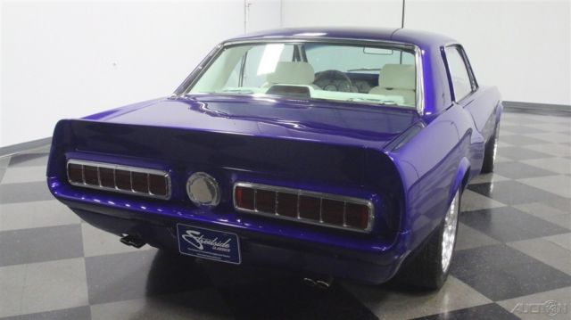 1968 Blue Ford Mustang