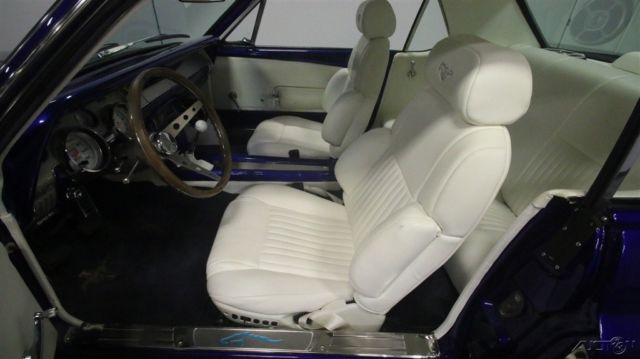 1968 Blue Ford Mustang