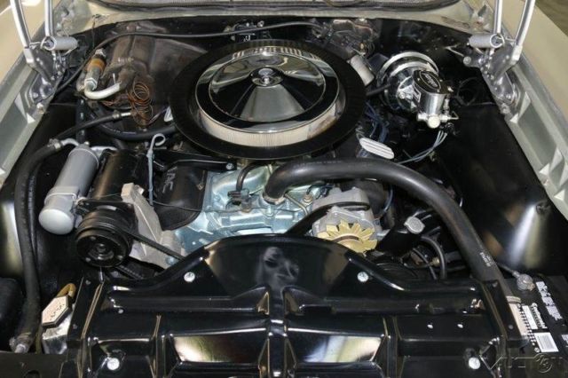 1968 Blue Ford Mustang