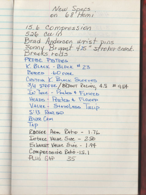 1968 Red Plymouth Road Runner Coupe