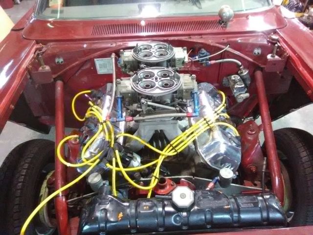 1968 Red Plymouth Road Runner Coupe