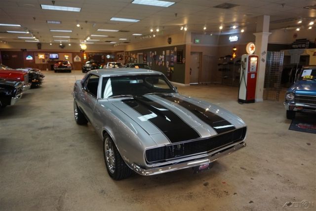 1968 Silver Chevrolet Camaro
