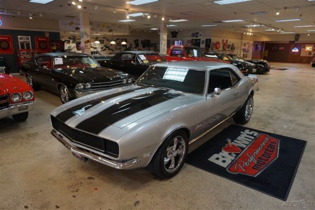 1968 Silver Chevrolet Camaro