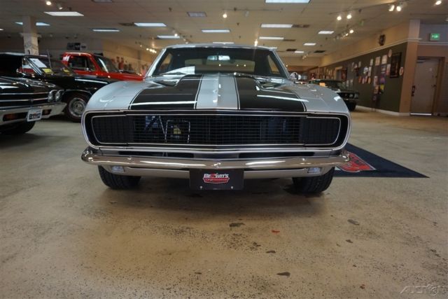 1968 Silver Chevrolet Camaro