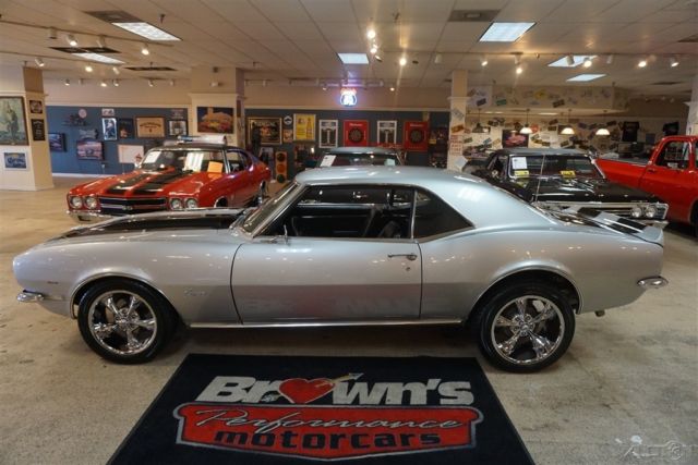 1968 Silver Chevrolet Camaro