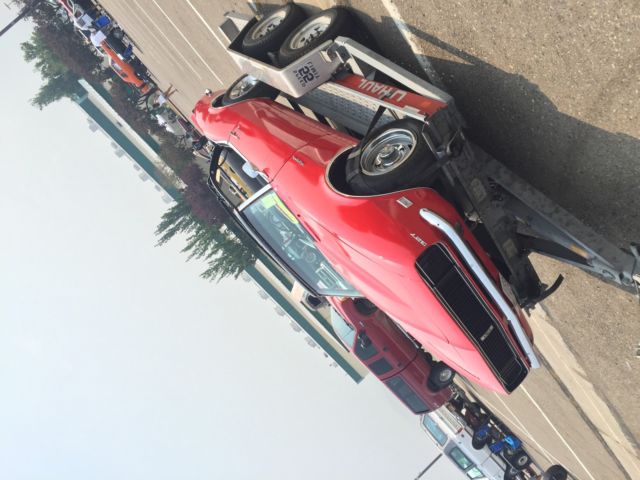 1968 Red Chevrolet Camaro Convertible