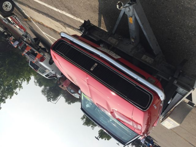1968 Red Chevrolet Camaro Convertible