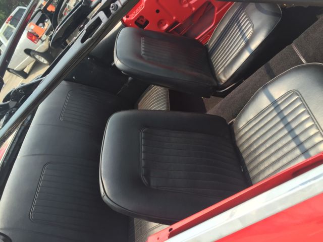 1968 Red Chevrolet Camaro Convertible