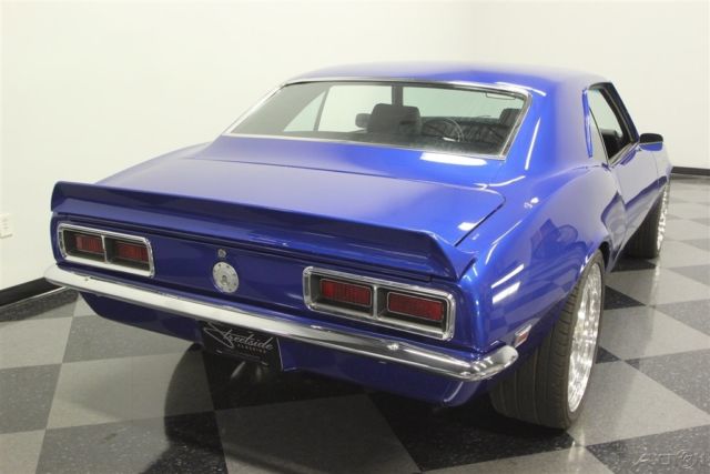 1968 Blue Chevrolet Camaro