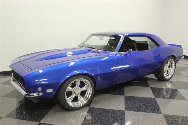 1968 Blue Chevrolet Camaro