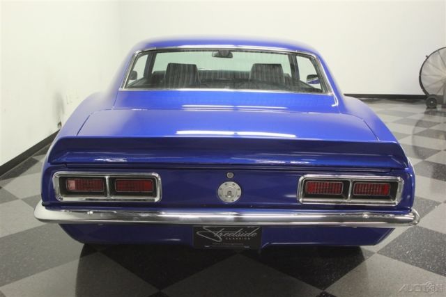 1968 Blue Chevrolet Camaro