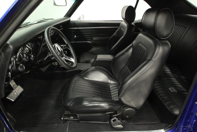 1968 Blue Chevrolet Camaro