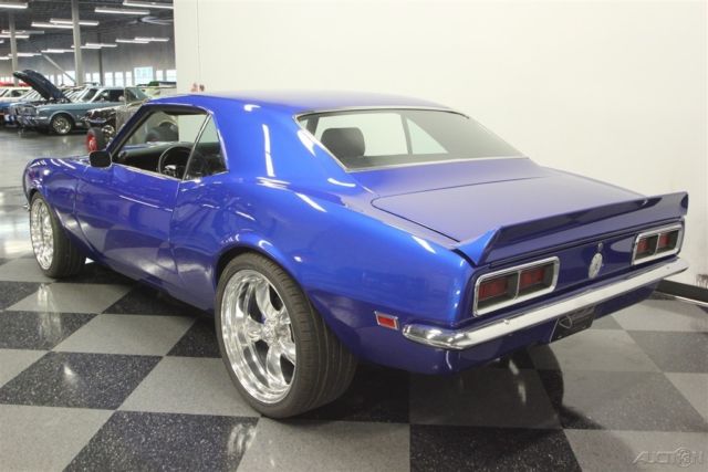 1968 Blue Chevrolet Camaro