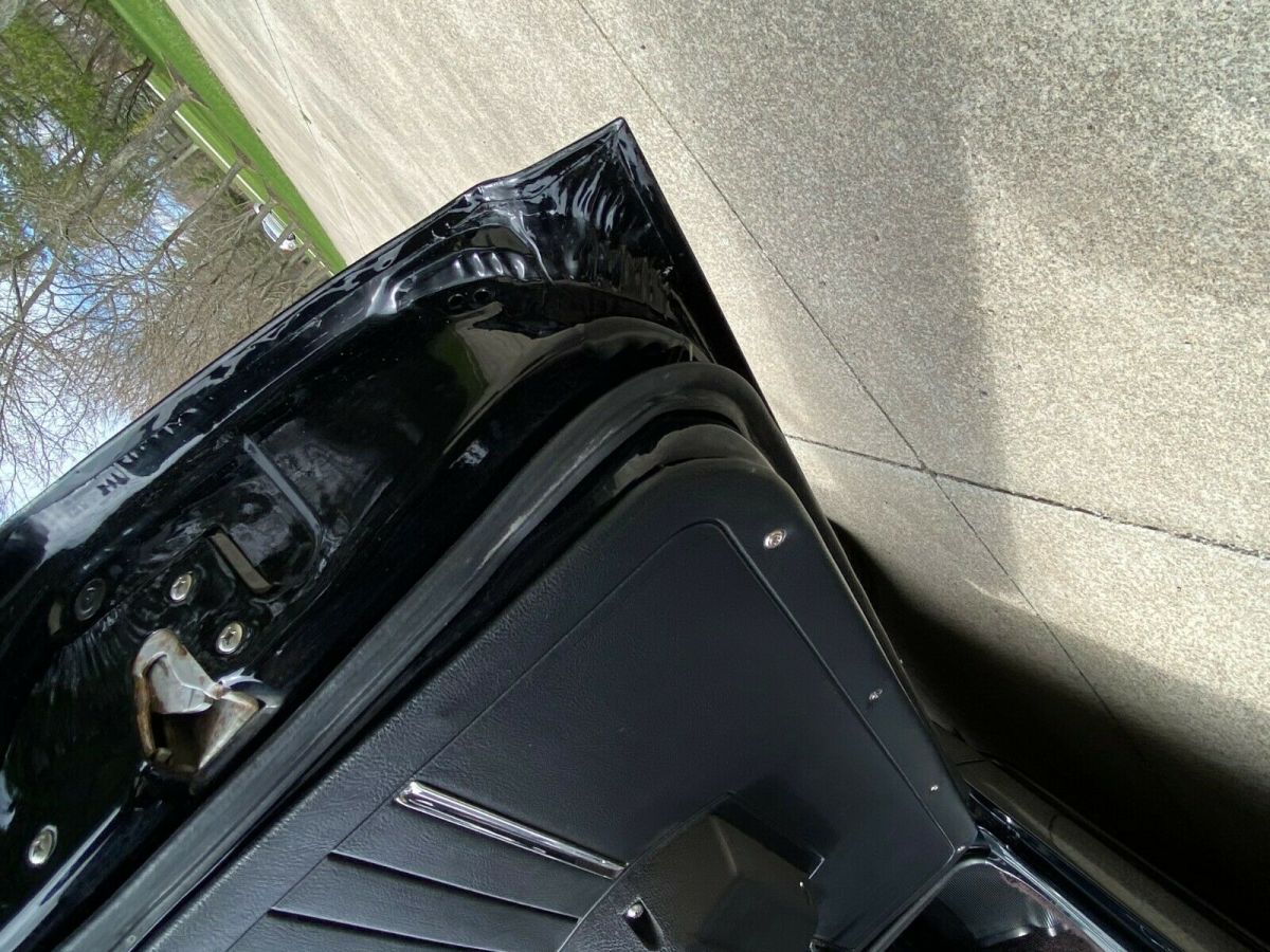 1968 Black Chevrolet Camaro Convertible