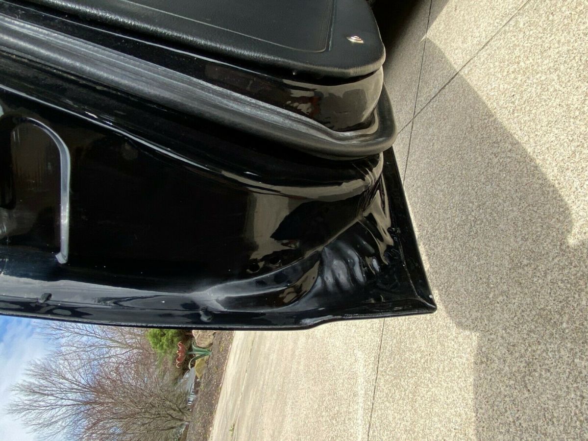 1968 Black Chevrolet Camaro Convertible