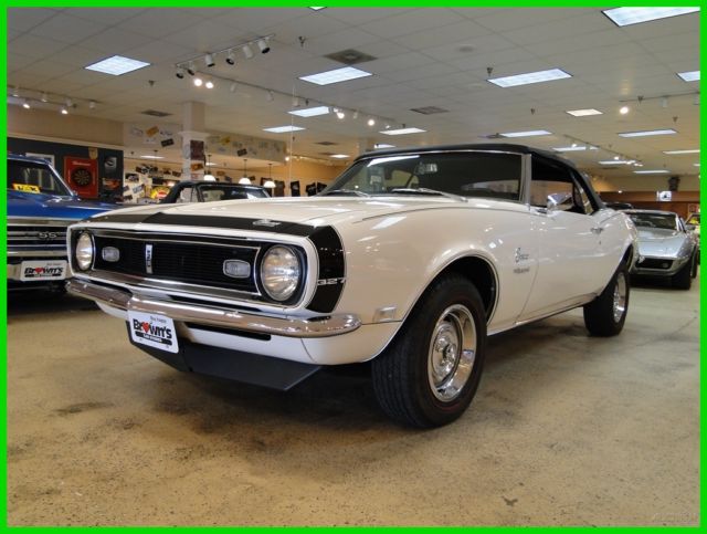 1968 Blue Chevrolet Camaro