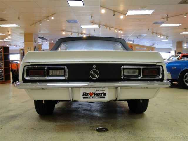 1968 Blue Chevrolet Camaro