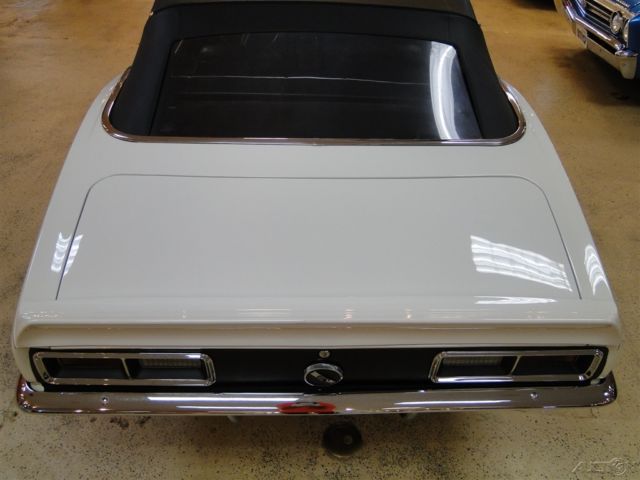 1968 Blue Chevrolet Camaro