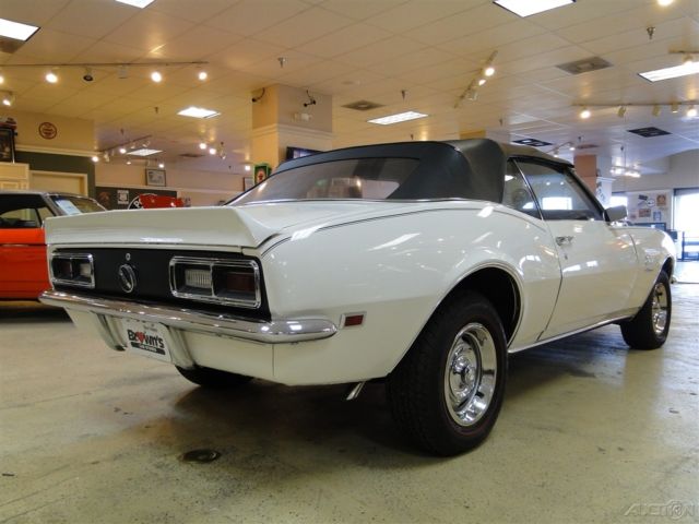 1968 Blue Chevrolet Camaro
