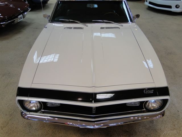 1968 Blue Chevrolet Camaro