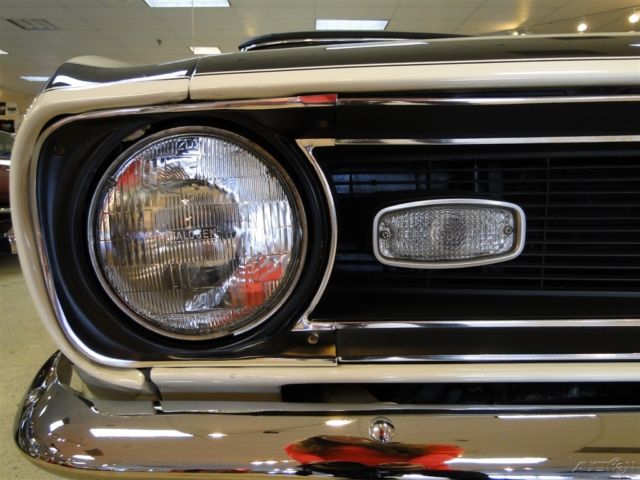 1968 Blue Chevrolet Camaro