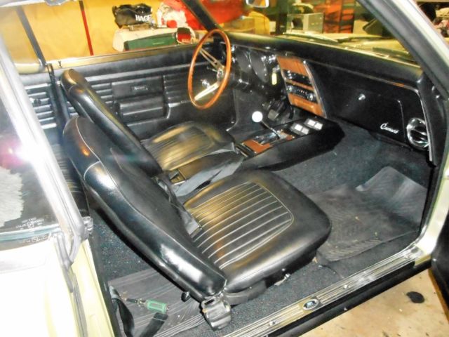 1968 ash gold g color Chevrolet Camaro Coupe