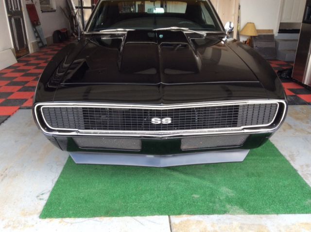 1968 Burgundy Chevrolet Camaro