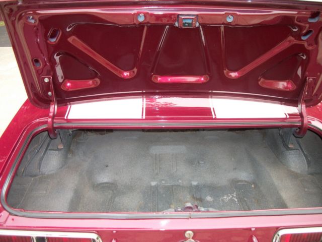 1968 Burgundy Chevrolet Camaro