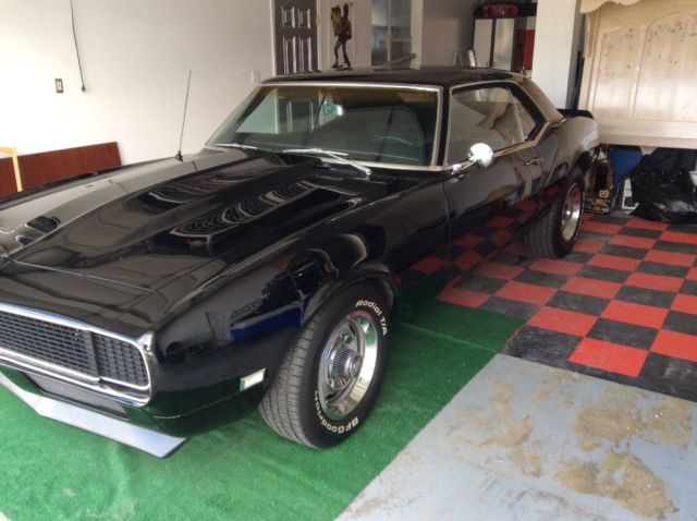 1968 Burgundy Chevrolet Camaro