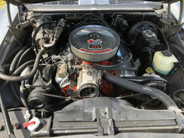 1968 Silver Chevrolet Camaro Coupe