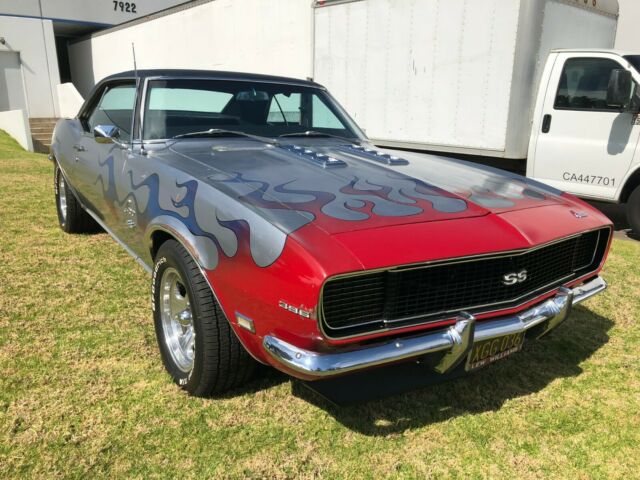 1968 Silver Chevrolet Camaro Coupe
