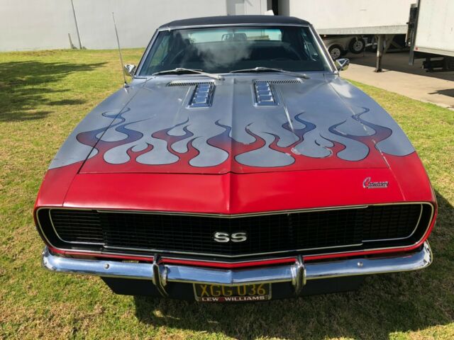 1968 Silver Chevrolet Camaro Coupe